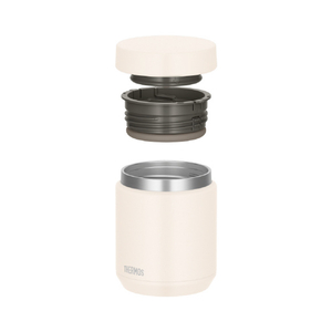 サーモス 真空断熱スープジャー 400ml クリームホワイト JED-401CRW-イメージ4