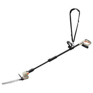 アイリスオーヤマ 充電式ポールヘッジトリマー18V サンドベージュ JPHT254TC-イメージ1