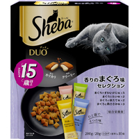 マースジャパンリミテッド シーバ デュオ 15歳以上 香りのまぐろ味セレクション(200g) ｼ-ﾊﾞﾃﾞﾕｵ15ｻｲｶｵﾘﾏｸﾞﾛS200G