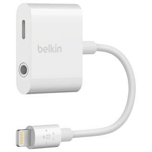 BELKIN 3．5mm Audio+Charge RockStar F8J212BTWHT-イメージ1