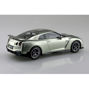 アオシマ 1/32 ニッサン R35 NISSAN GT-R 2024 カスタムホイール(ミレニアムジェイド) Aﾗｸﾌﾟﾗ03CUMJR35GTRMｼﾞｴｲﾄﾞ-イメージ3
