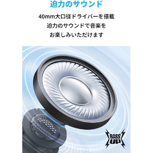 Anker ヘッドフォン Soundcore H30i ブラック A3012Z11-イメージ4