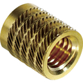 トラスコ ビットインサートねじ Ｍ２×４．０ Ｄ１＝３．０ Ｄ２＝３．３ １６個入 適応材質：熱可塑性樹脂 Y0SB-M2L4D3