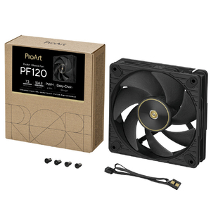 ASUS PROART PF120 FAN PWM BLACK ブラック PROARTPF120BK-イメージ5