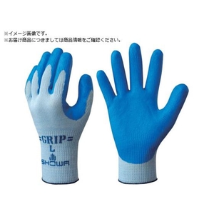 SHOWA/ニトリルゴム背抜き手袋 No360強力グリップ ブルー Mサイズ FCA929R-2533456-イメージ1