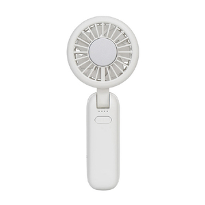 Life on Products ペルチェ冷却機能ダブルファン カラビナ付 リリーホワイト LCAF036-LW-イメージ1