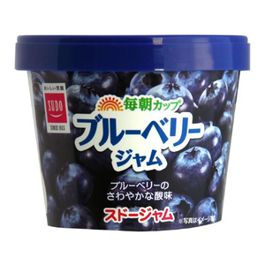 スドージャム FCC7641 毎朝カップ ブルーベリージャム 120g スドージャム FCC7641 毎朝カップ ブルーベリージャム 120g