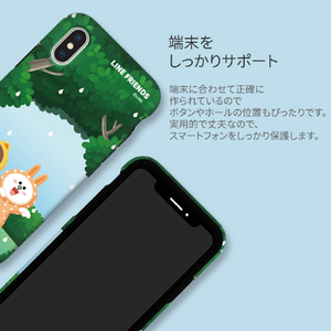 LINE FRIENDS iPhone XR用ケース DUAL GUARD テーマ コニー KCL-DCT005-イメージ4