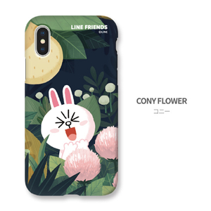LINE FRIENDS iPhone XR用ケース DUAL GUARD テーマ コニー KCL-DCT005-イメージ5