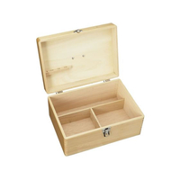 マツヨシ 木製救急箱(中) MY-4710(280×198×133) FCG954M-10-3095-02