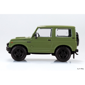 アオシマ 1/32 スズキ JA11 ジムニー カスタムホイール (オリーブグリーン) Aﾗｸﾌﾟﾗ18CUOGｼﾞﾑﾆ-COｸﾞﾘ-ﾝ-イメージ4