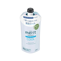 KAO メリット リンスのいらないシャンプー クール つめかえ用 320mL FC817TF