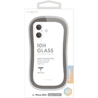 MSソリューションズ iPhone 17用耐傷・耐衝撃ハイブリッドケース 「ViAMO crystal」 スモーク LN-IM25VMCRSM