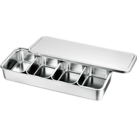 赤川器物製作所 赤川器物/AG 21-0 大型調味料入 4ヶ入長 FCL1085-017019003