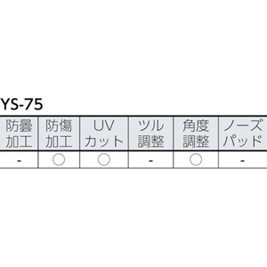 山本光学 二眼型セーフティグラス FC167FE-4974263-イメージ2