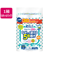 丸富製紙 ペンギン 超ロング 5倍巻き シングル 6ロール×6P FC412RE