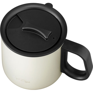 アイリスオーヤマ Cafe Days ふた付きマグカップ ホワイト FCJ753V-NCD-M360-イメージ2