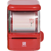 ユニファイン ラベルプリンター RetRoll レッド NEW1-1S-RD