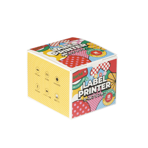 ユニファイン ラベルプリンター RetRoll レッド NEW1-1S-RD-イメージ14