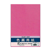 マルアイ 色画用紙8ツ切 もも ｲﾛｶﾞﾖｳｼ8ﾂｷﾞﾘﾓﾓPｴN83P