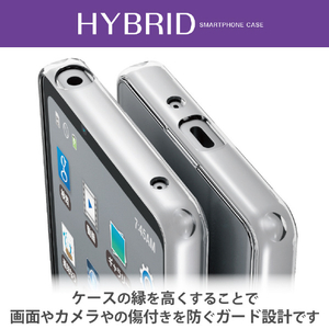 エレコム Xperia 10 V用ハイブリッドケース クリア PM-X232HVCKCR-イメージ5