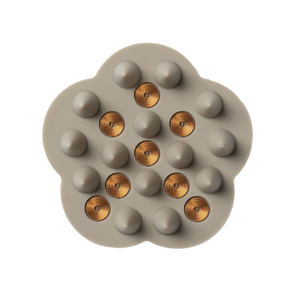 GEMMATSU G-ZERO COIL MICROCURRENT ION SHAMPOO BRUSH ベージュ GHA-G02-イメージ1