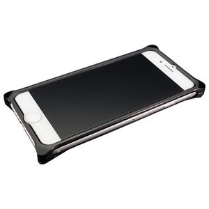 ギルドデザイン iPhone 8/7用アルミ製ソリッドバンパーケース ポリッシュブラック GI-402PB-イメージ2