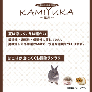 シーズイシハラ 小動物用床材KAMIYUKA～紙床～ホワイト500g ｸﾘ-ﾝﾓﾌｶﾐﾕｶﾎﾜｲﾄ500G-イメージ4