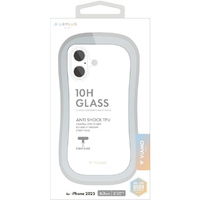 MSソリューションズ iPhone 17用耐傷・耐衝撃ハイブリッドケース 「ViAMO crystal」 ブルー LN-IM25VMCRBL