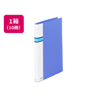 キングジム ロングZ-ファイル PP A4タテ とじ厚15mm 青 10冊 1箱(10冊) F840811-572ｱｵ