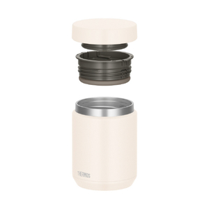 サーモス 真空断熱スープジャー 500ml クリームホワイト JED-501CRW-イメージ3