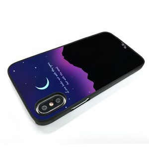 Dparks iPhone XS/X用Twinkle Case オーロラムーンライト ピンク DS10413I8-イメージ2