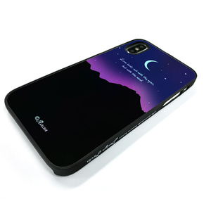 Dparks iPhone XS/X用Twinkle Case オーロラムーンライト ピンク DS10413I8-イメージ3