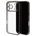 ラスタバナナ iPhone17 Pro用極TPUケース メタルフレーム ブラック 8989IP5BTPLBK