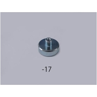 エスコ 強力マグネット φ25×7.0mm M4×0.7 150N FCY0548-EA781EF-17