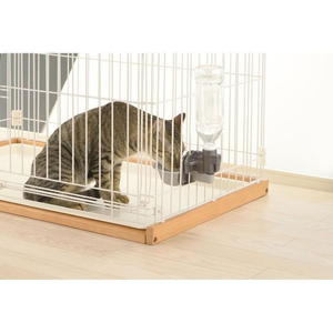 リッチェル キャットウォーターディッシュS グレー FC127PU-イメージ2