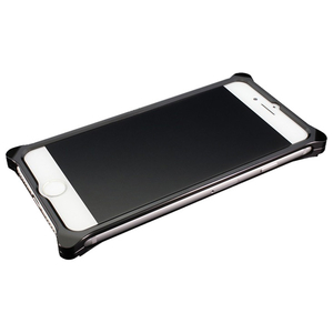 ギルドデザイン iPhone 8/7用アルミ製ソリッドバンパーケース ブラック GI-402B-イメージ2