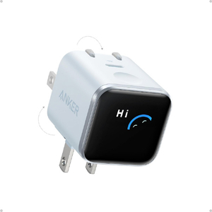 Anker Anker Nano Charger (45W, Display, スイングプラグ) ブルー A121DN31-イメージ1