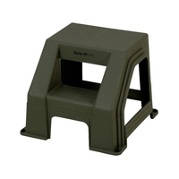 ＬＩＶ ＰＬＵＳ Boiteガレージ スツールステップ M カーキ FCF896M-MA-4118