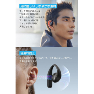 Anker Soundcore AeroFit Pro ミッドナイトブラック A3871N11-イメージ4