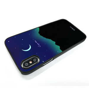 Dparks iPhone XS/X用Twinkle Case オーロラムーンライト グリーン DS10414I8-イメージ2