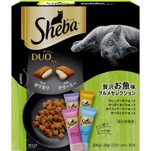 マースジャパンリミテッド シーバ デュオ 贅沢お魚味グルメセレクション(200g) ｼ-ﾊﾞﾃﾞﾕｵｵｻｶﾅｸﾞﾙﾒS200G-イメージ1