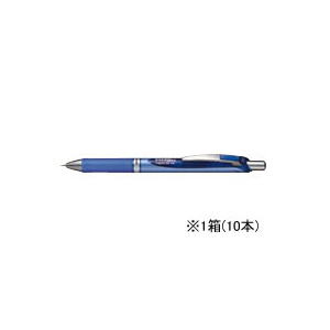 ぺんてる エナージェル ノック式 ニードルチップ 0.5mm 青 10本 1箱(10本) F838371-BLN75-C-イメージ1