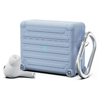 miak AirPods Pro 2用シリコン製キャリーケース スカイブルー MA27414APP