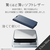 エレコム iPhone 12/12 Pro用レザーケース UltraSlim 磁石付き 手帳型 ブラック PM-A20BPLFUBK-イメージ2