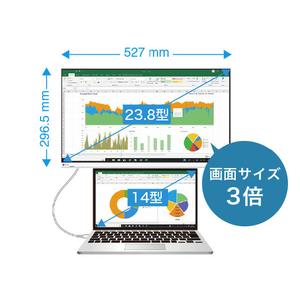 EIZO 23．8型液晶ディスプレイ FlexScan ブラック EV2480-ZBK-イメージ12