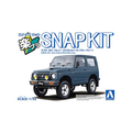 アオシマ 1/32 スズキ JA11 ジムニー カスタムホイール (ブルーグレー) Aﾗｸﾌﾟﾗ18CUBGｼﾞﾑﾆ-CBｸﾞﾚ-
