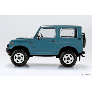 アオシマ 1/32 スズキ JA11 ジムニー カスタムホイール (ブルーグレー) Aﾗｸﾌﾟﾗ18CUBGｼﾞﾑﾆ-CBｸﾞﾚ--イメージ5