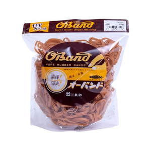 共和 輪ゴム オーバンド 透明袋 #175 アメ 500g FC823SZ-GGA-N-007-イメージ1