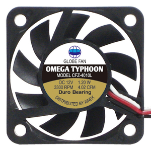 アイネックス FAN40mm 薄型究極静音タイプ CFZ-4010LB-イメージ1